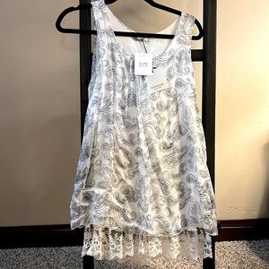 Tendenze Paisley Silk Tunic NWT